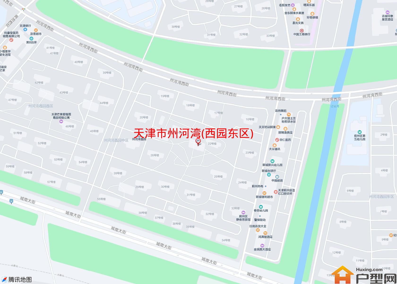 州河湾(西园东区)小区 - 户型网