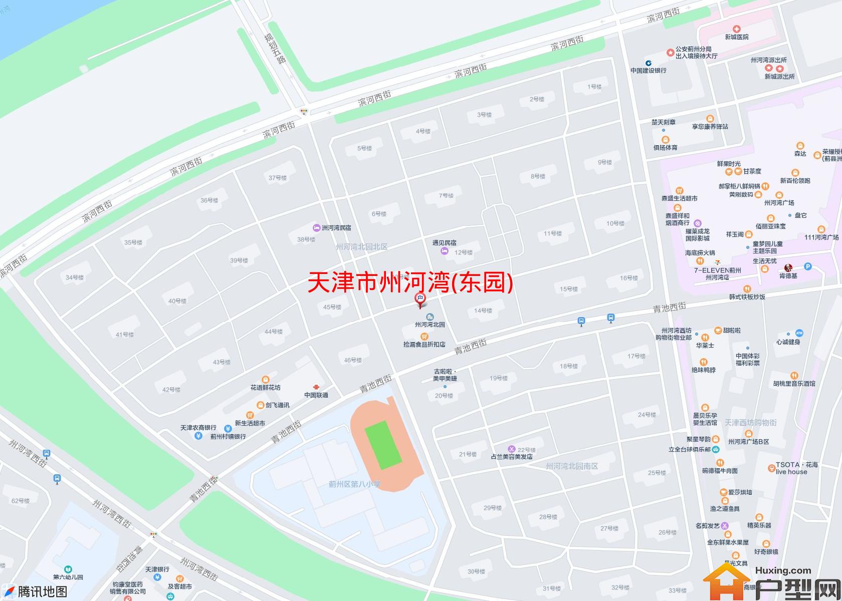 州河湾(东园)小区 - 户型网