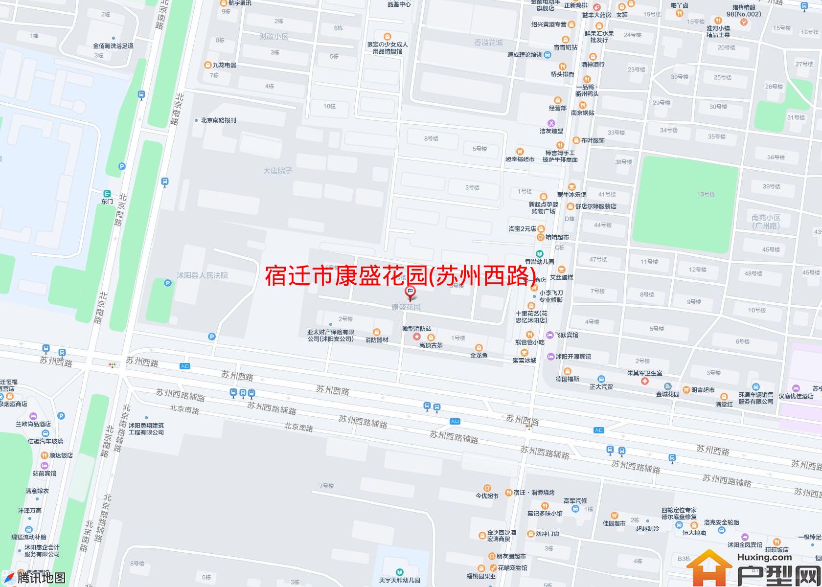 康盛花园(苏州西路)小区 - 户型网