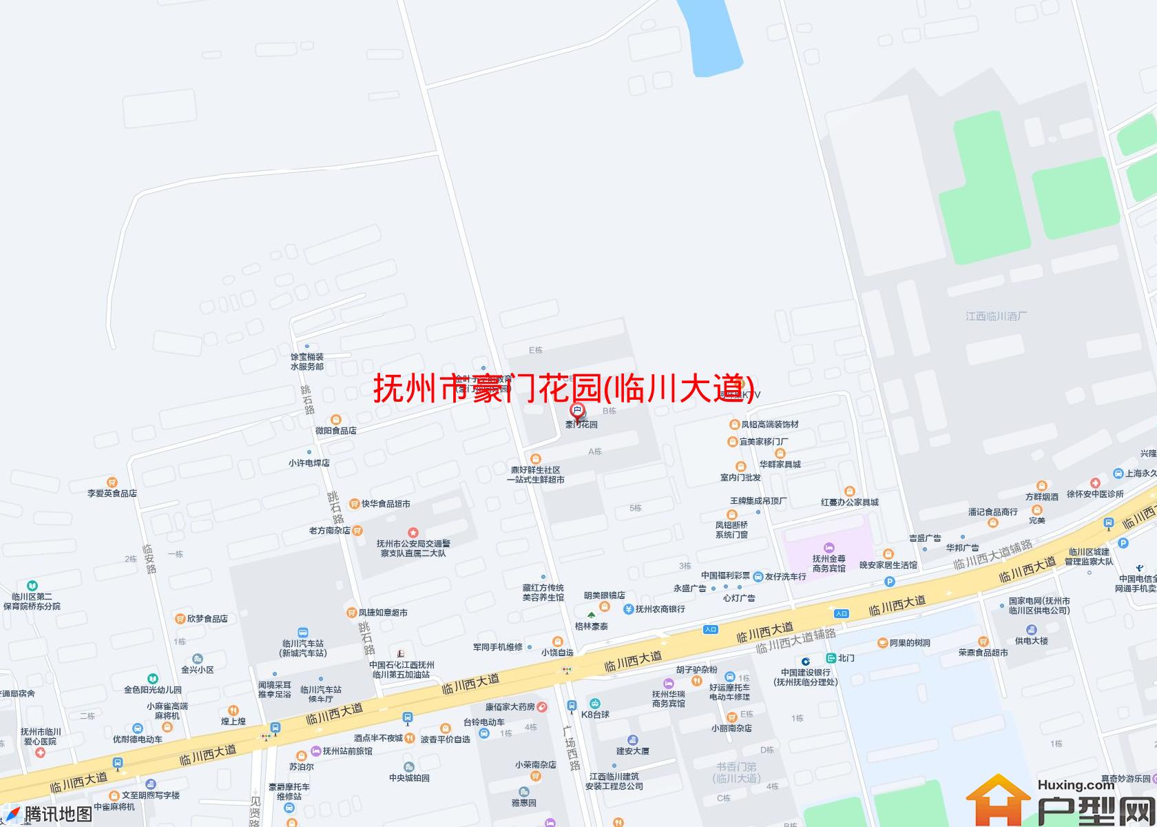 豪门花园(临川大道)小区 - 户型网