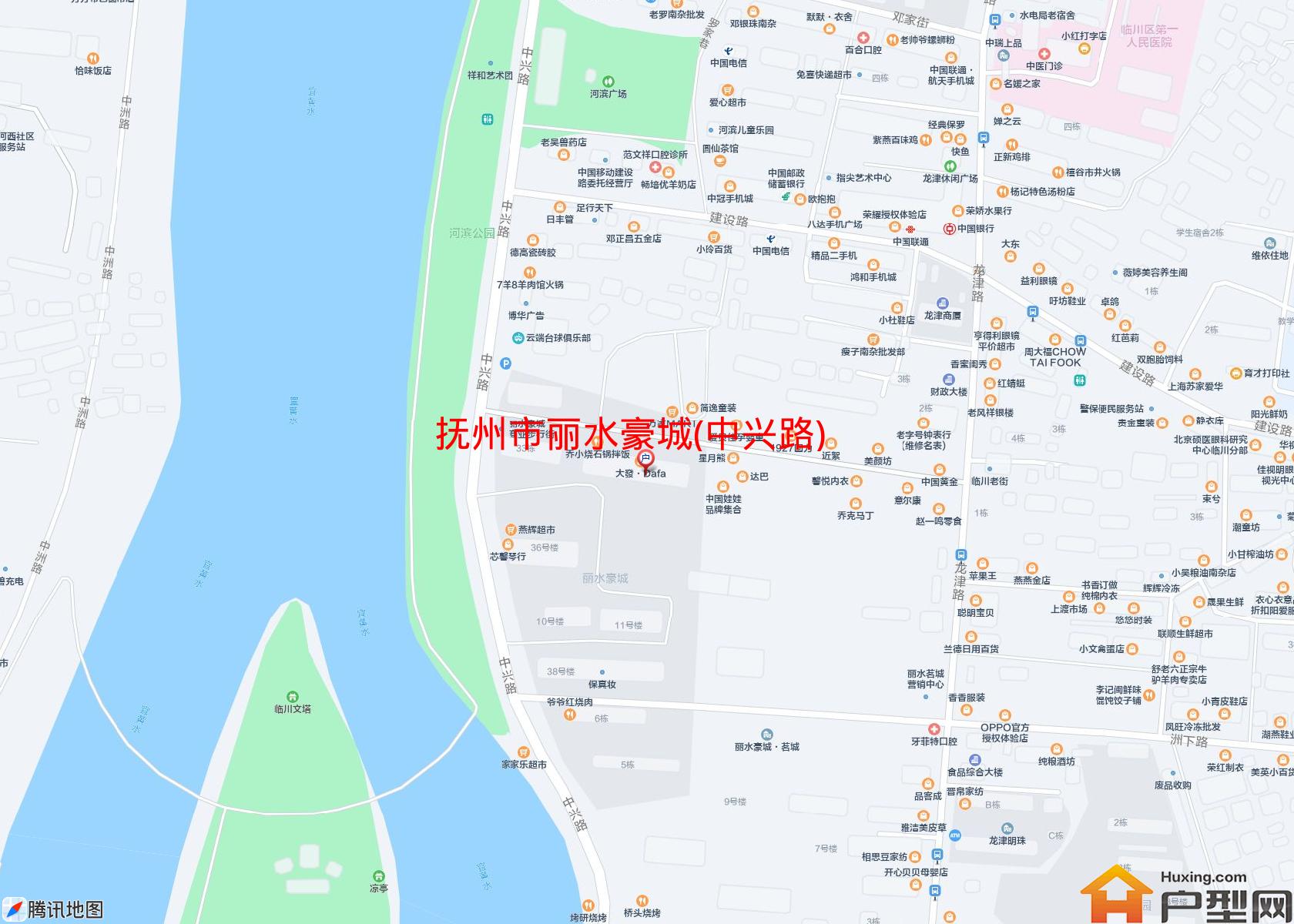丽水豪城(中兴路)小区 - 户型网