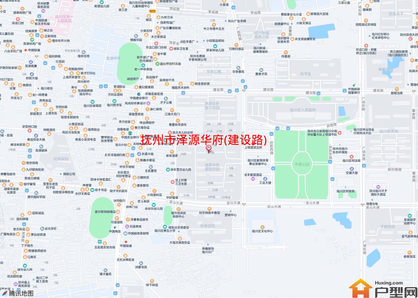 泽源华府(建设路)小区 - 户型网
