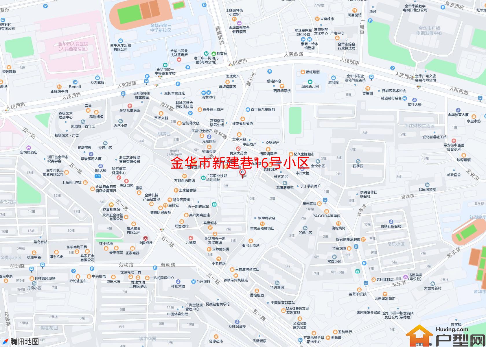 新建巷16号小区小区 - 户型网