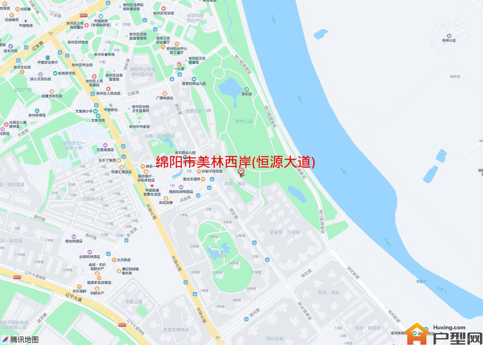 美林西岸(恒源大道)小区 - 户型网