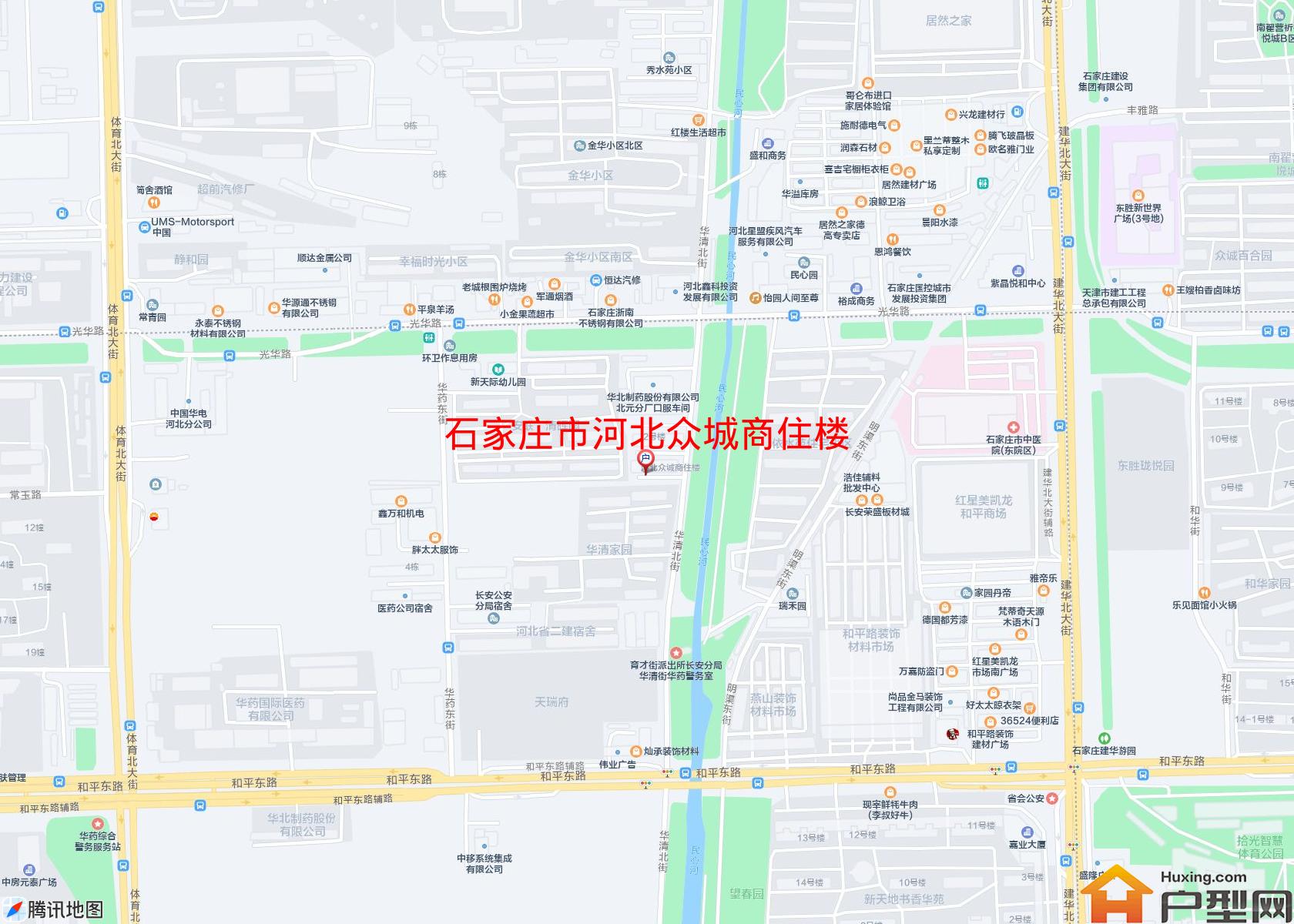 河北众城商住楼小区 - 户型网