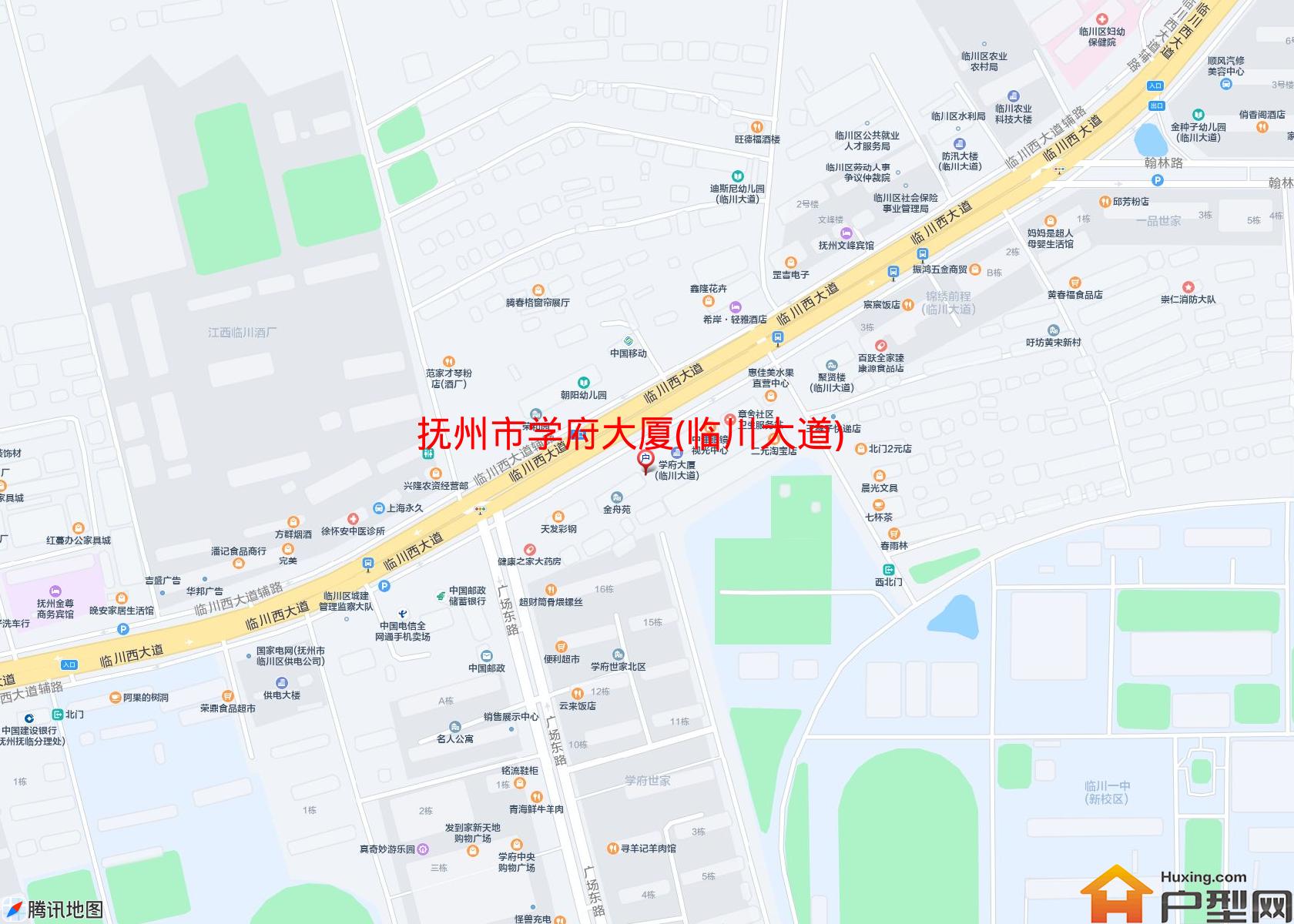 学府大厦(临川大道)小区 - 户型网
