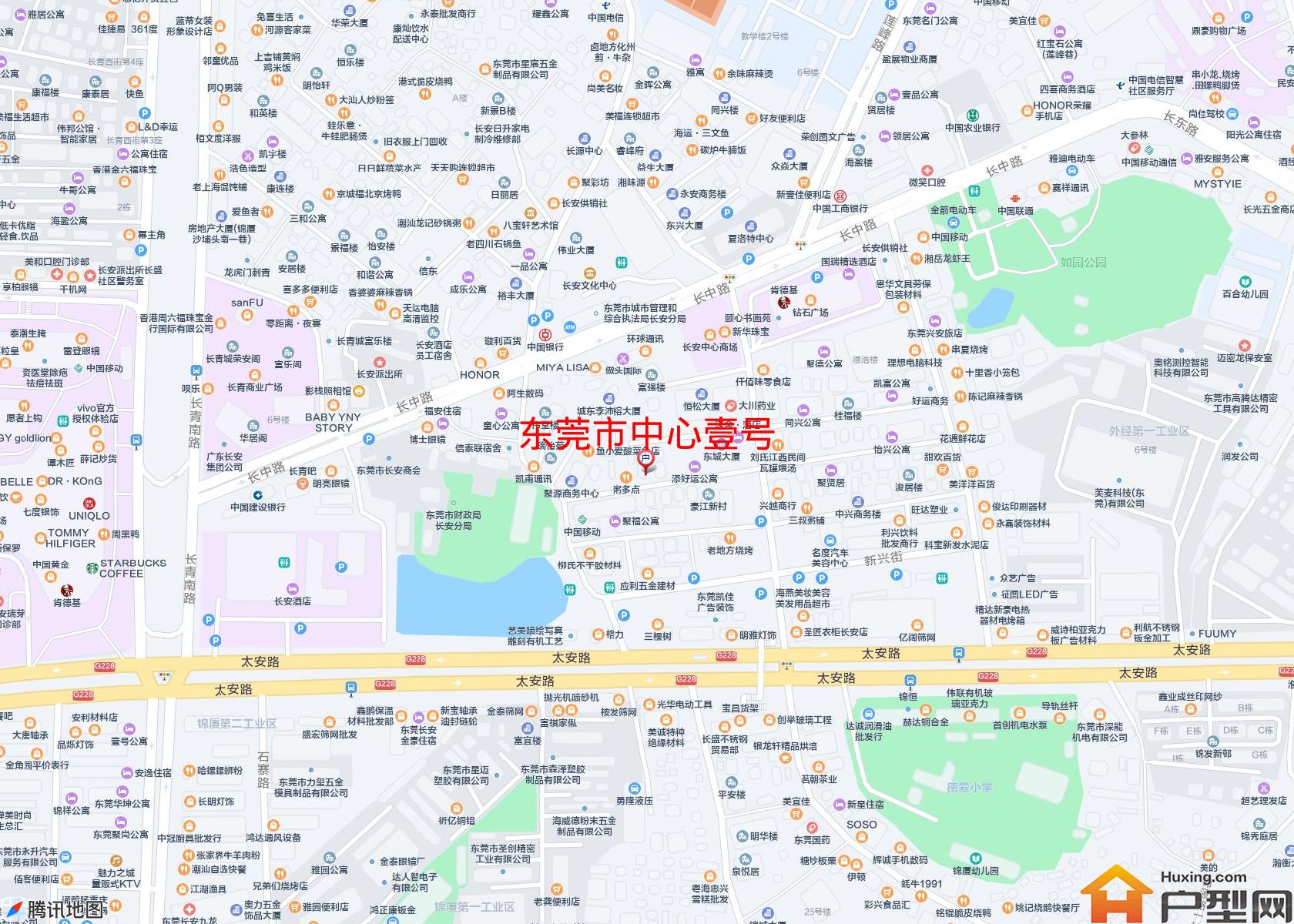 中心壹号小区 - 户型网