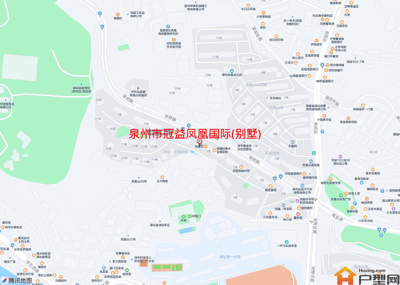 冠益凤凰国际(别墅)小区 - 户型网