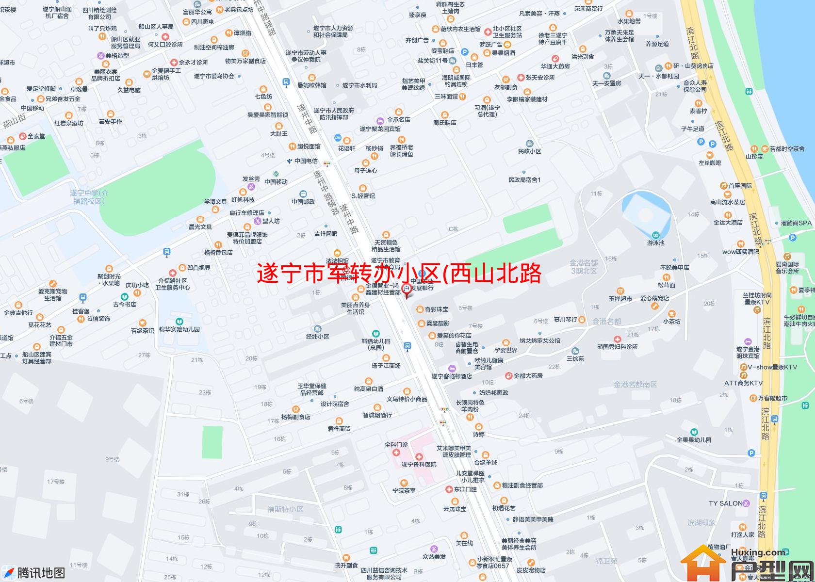 军转办小区(西山北路222号)小区 - 户型网