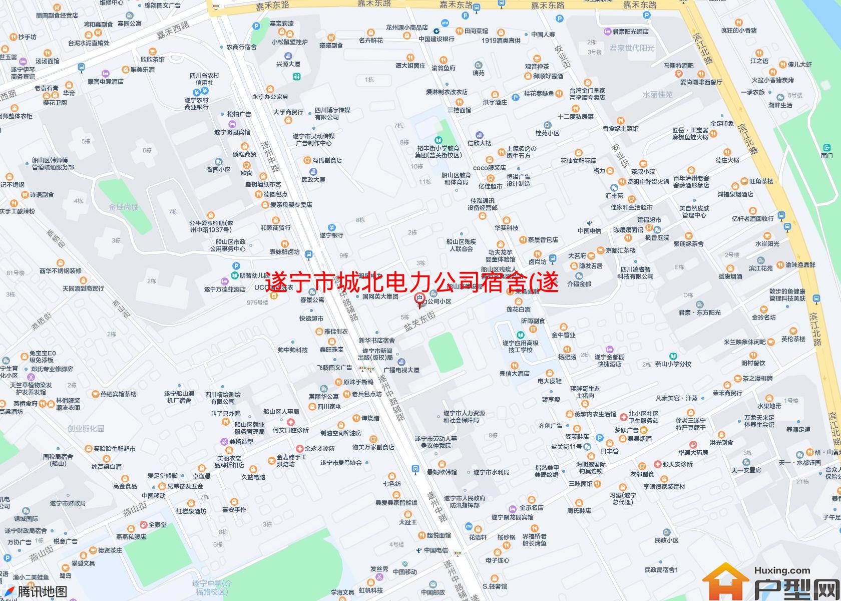 城北电力公司宿舍(遂州中路688号)小区 - 户型网
