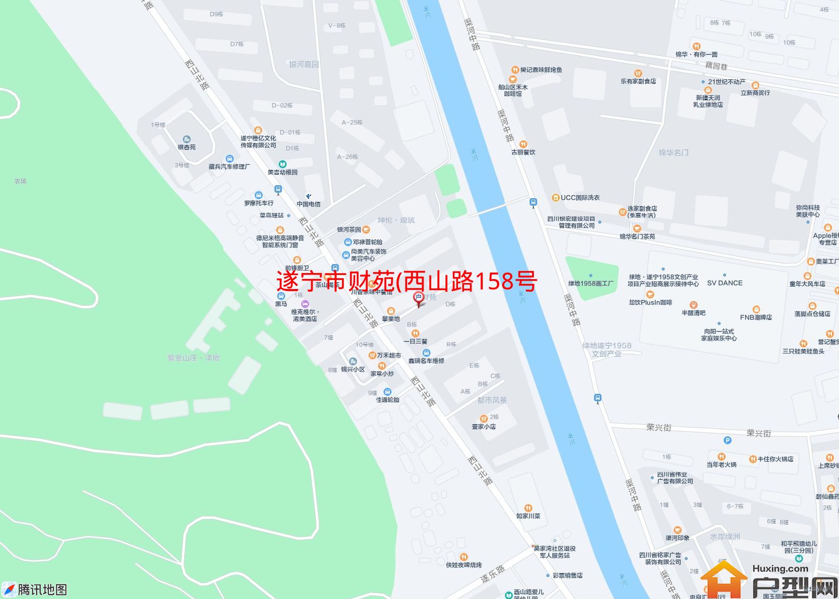 财苑(西山路158号)小区 - 户型网