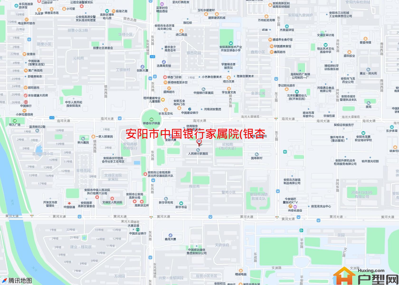 中国银行家属院(银杏南路)小区 - 户型网