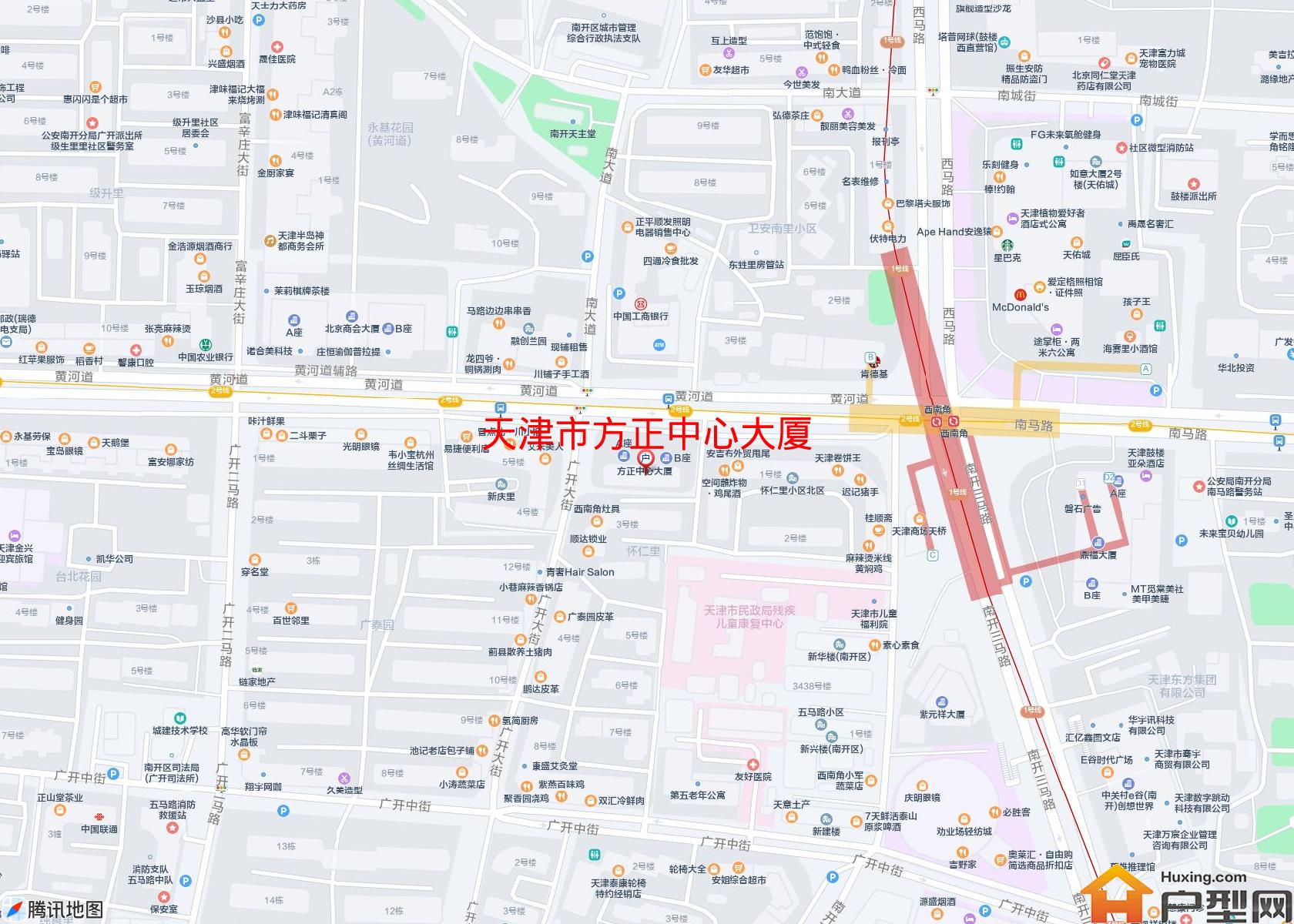 方正中心大厦小区 - 户型网