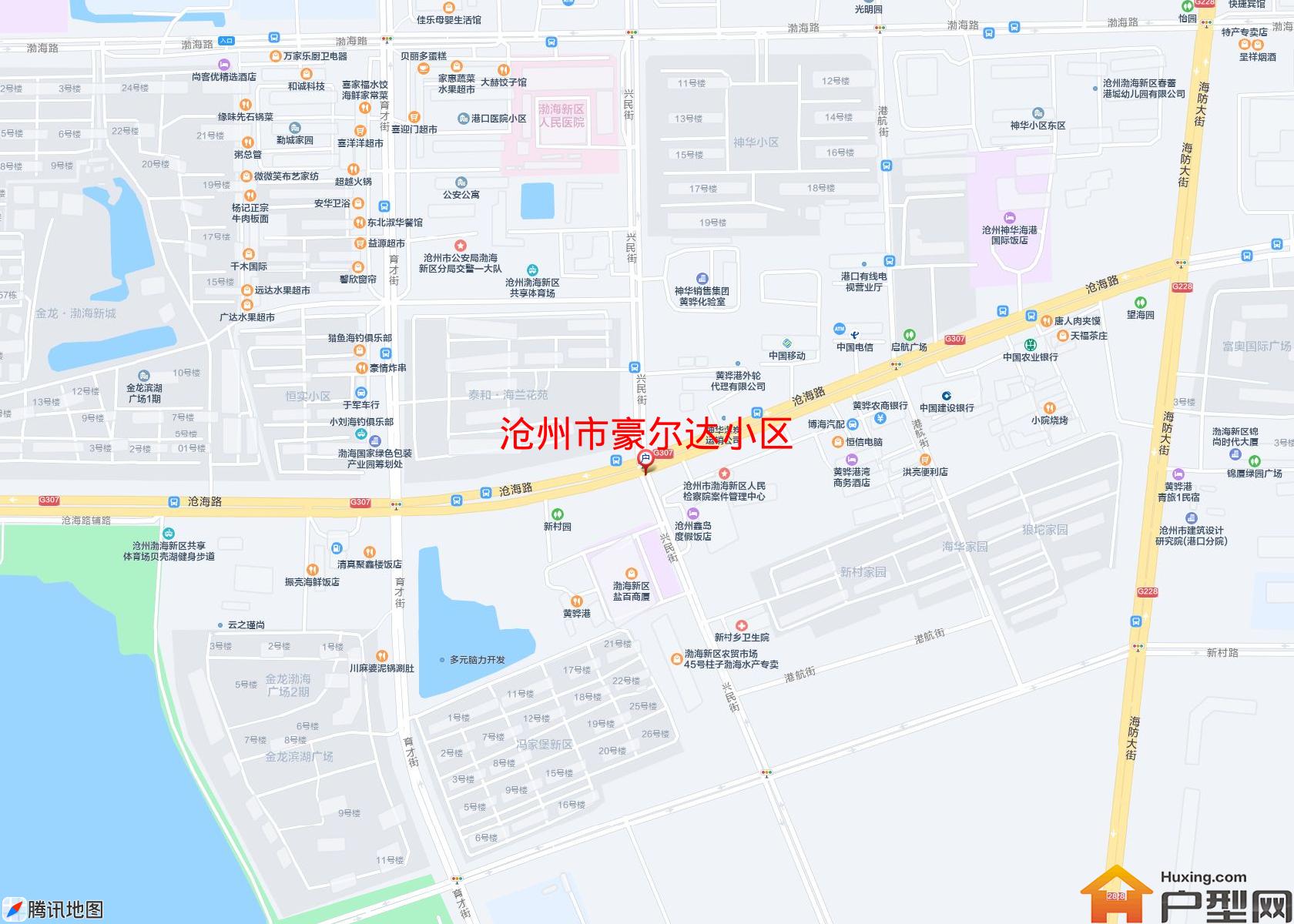 豪尔达小区小区 - 户型网