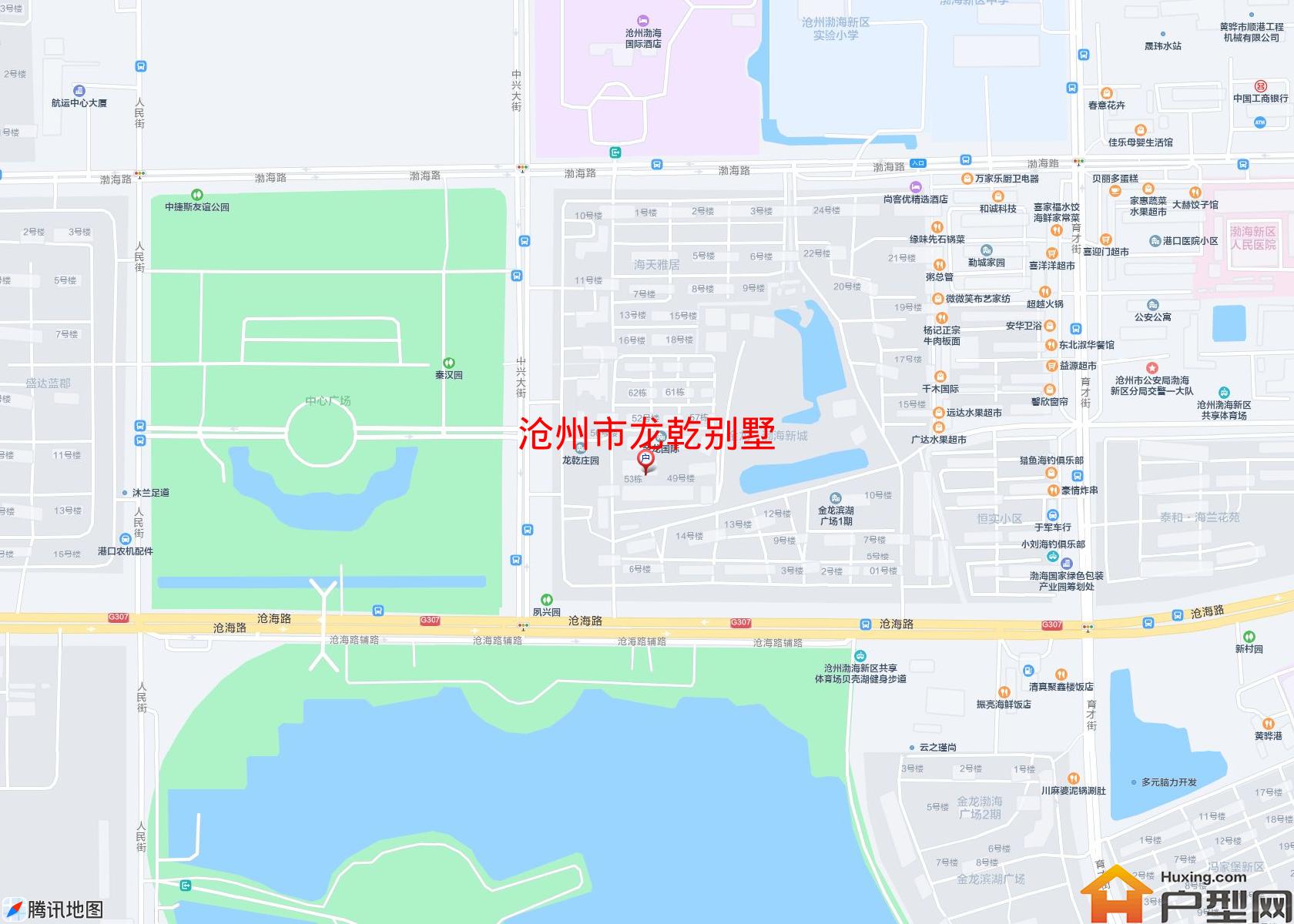 龙乾别墅小区 - 户型网