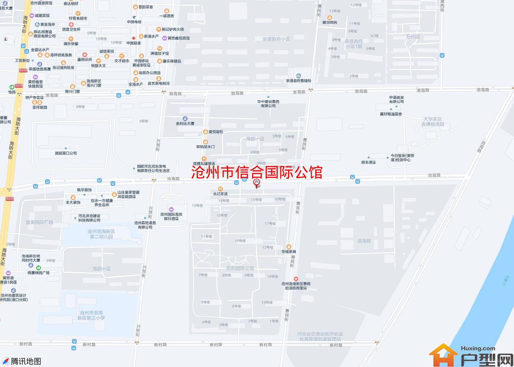 信合国际公馆小区 - 户型网