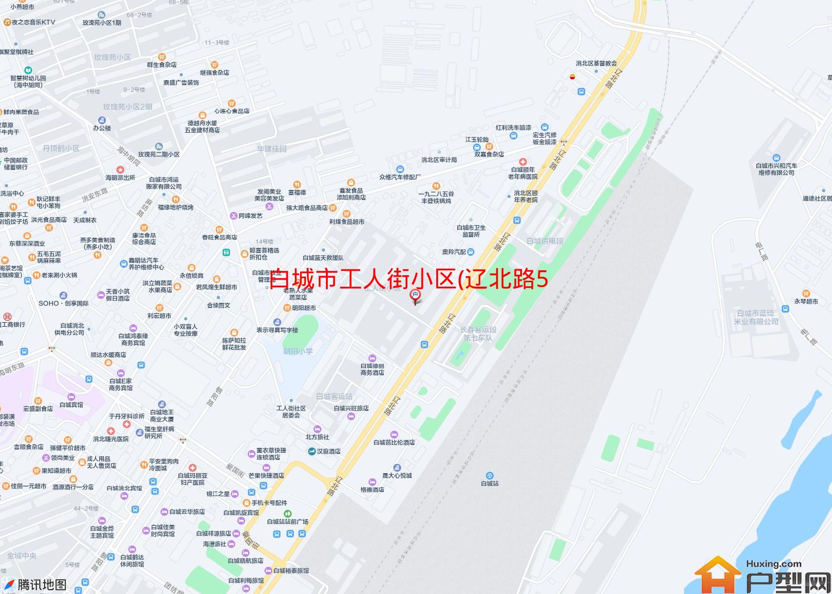 工人街小区(辽北路57号)小区 - 户型网