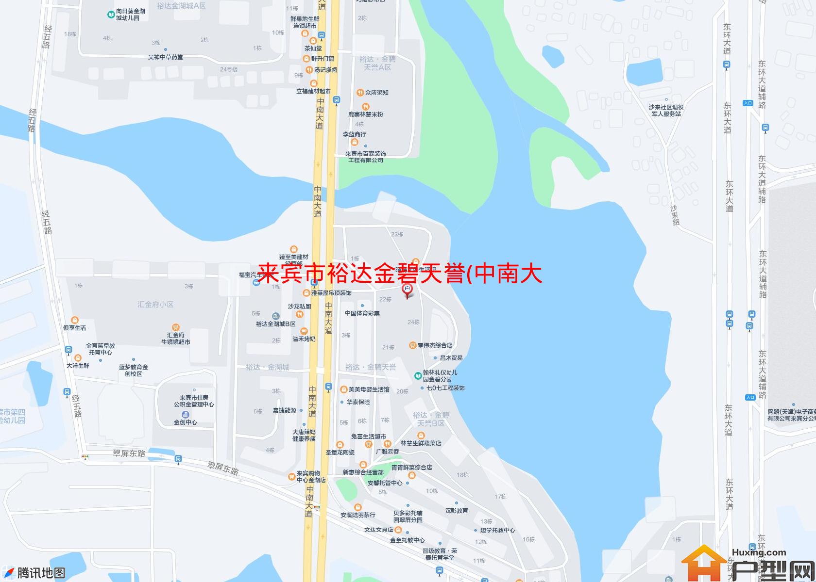 裕达金碧天誉(中南大道150号)小区 - 户型网