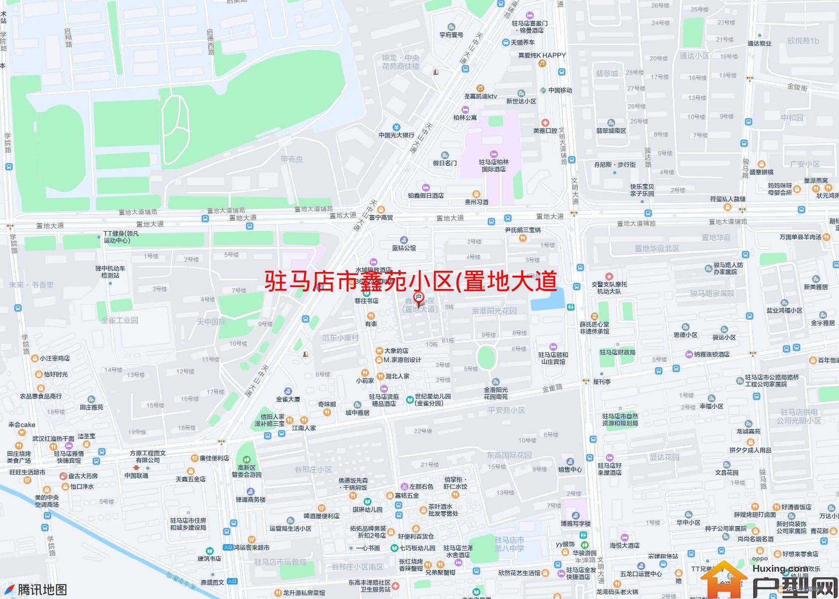 鑫苑小区(置地大道416号)小区 - 户型网