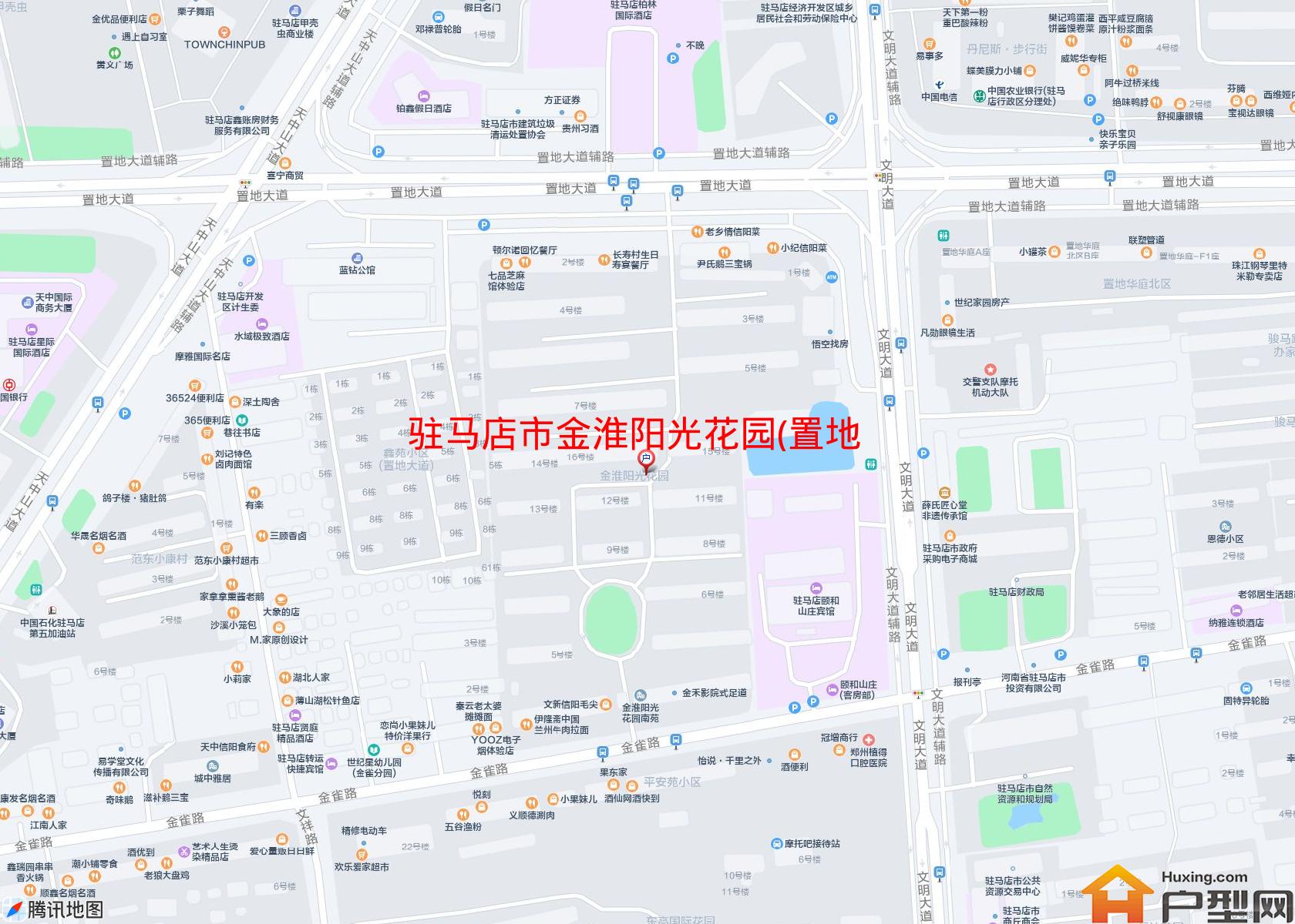 金淮阳光花园(置地大道406号)小区 - 户型网