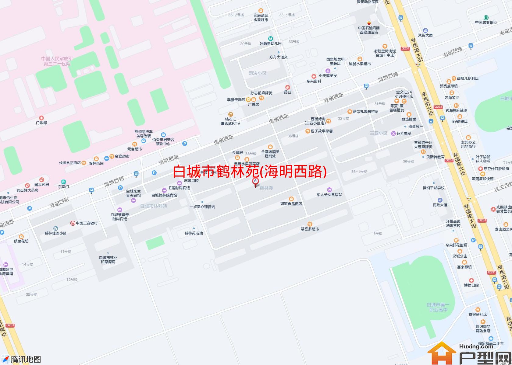 鹤林苑(海明西路)小区 - 户型网