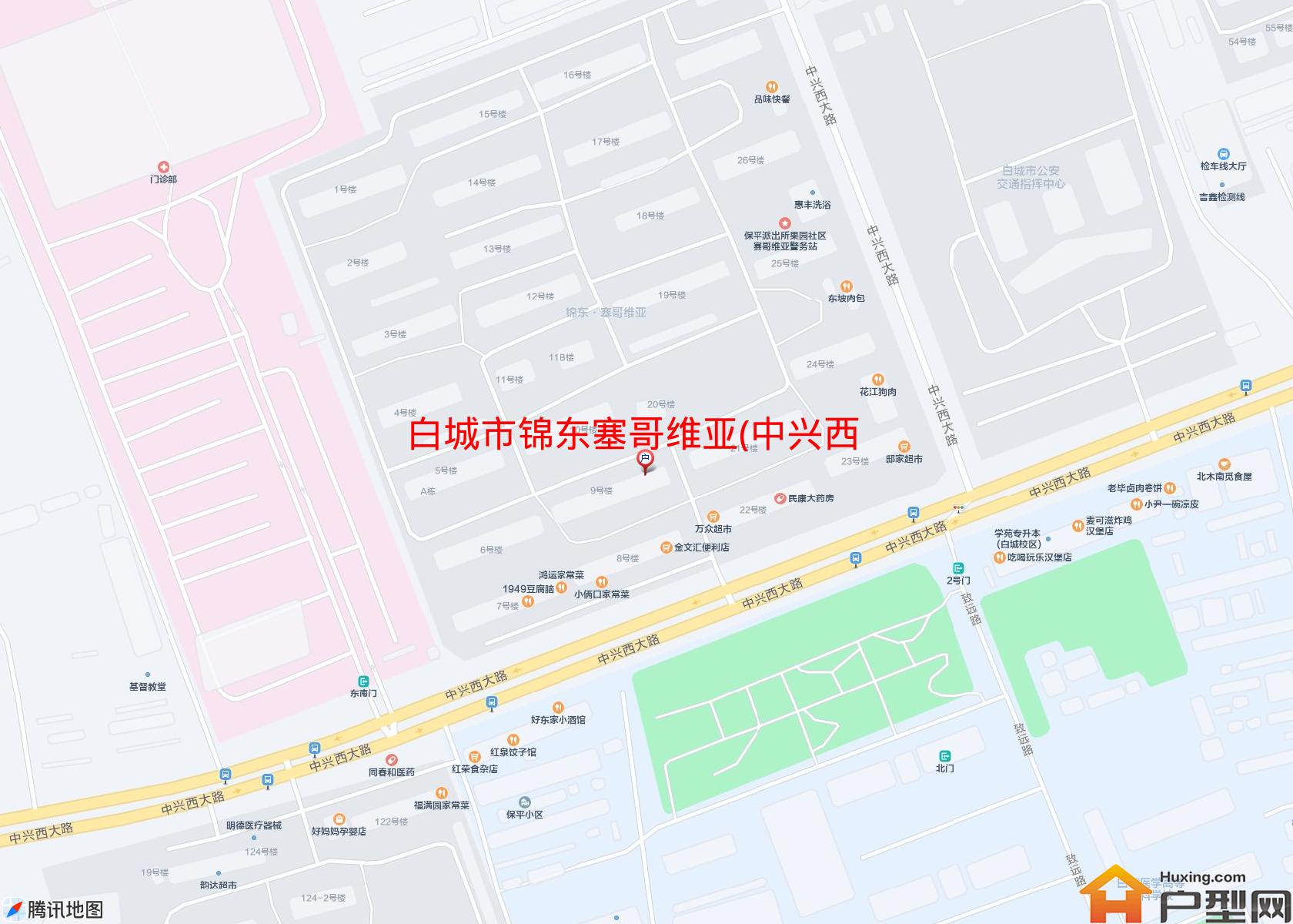 锦东塞哥维亚(中兴西大路)小区 - 户型网