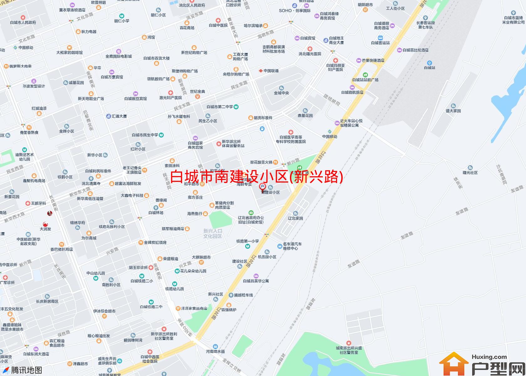 南建设小区(新兴路)小区 - 户型网