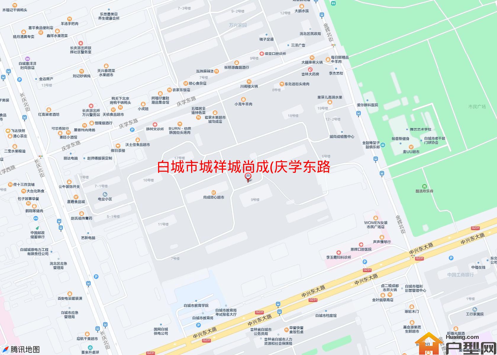 城祥城尚成(庆学东路8号)小区 - 户型网