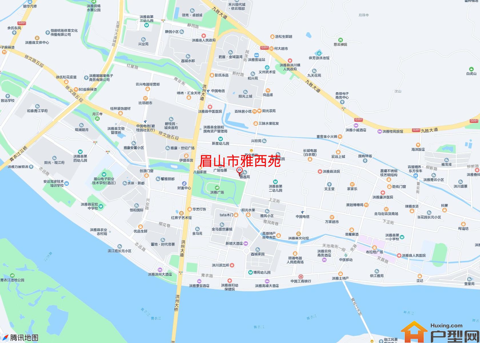 雅西苑小区 - 户型网