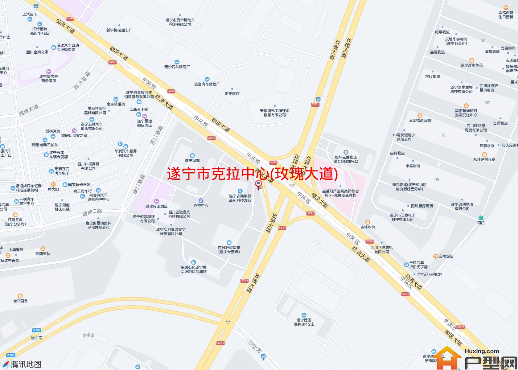 克拉中心(玫瑰大道)小区 - 户型网