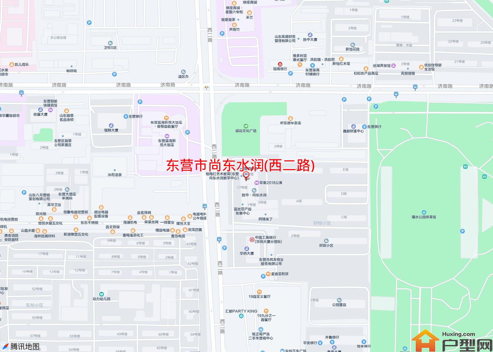 尚东水润(西二路)小区 - 户型网