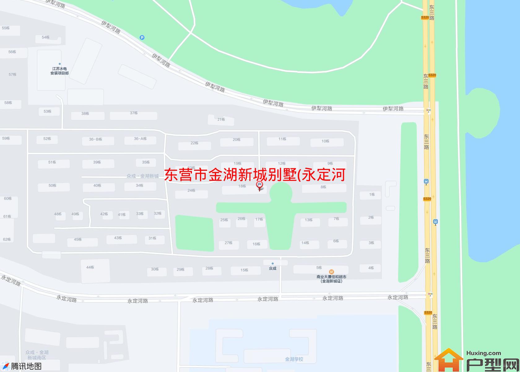 金湖新城别墅(永定河路)小区 - 户型网