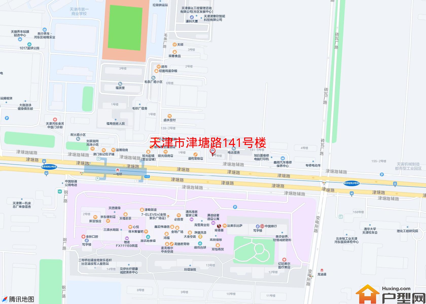 津塘路141号楼小区 - 户型网