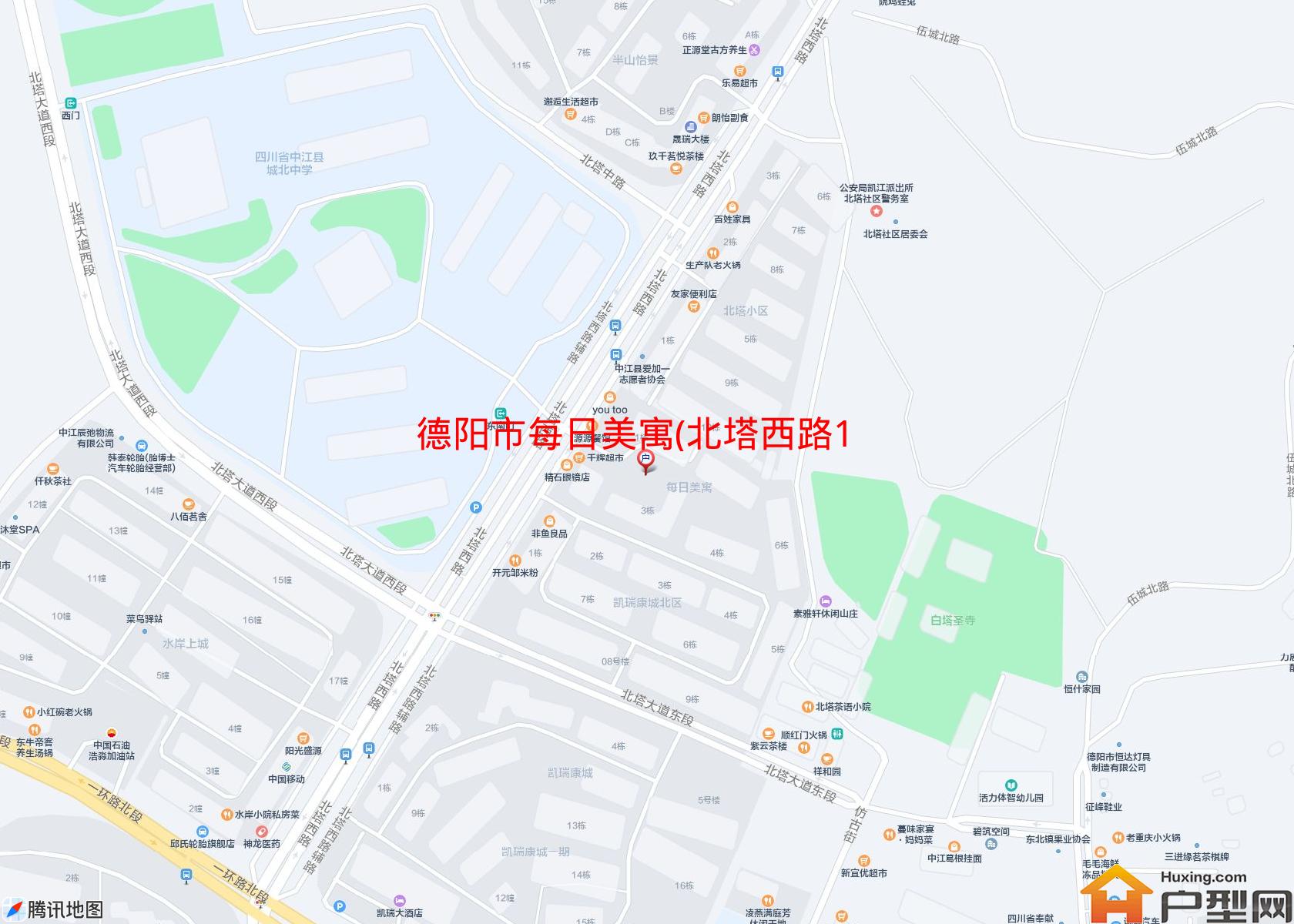 每日美寓(北塔西路113号)小区 - 户型网