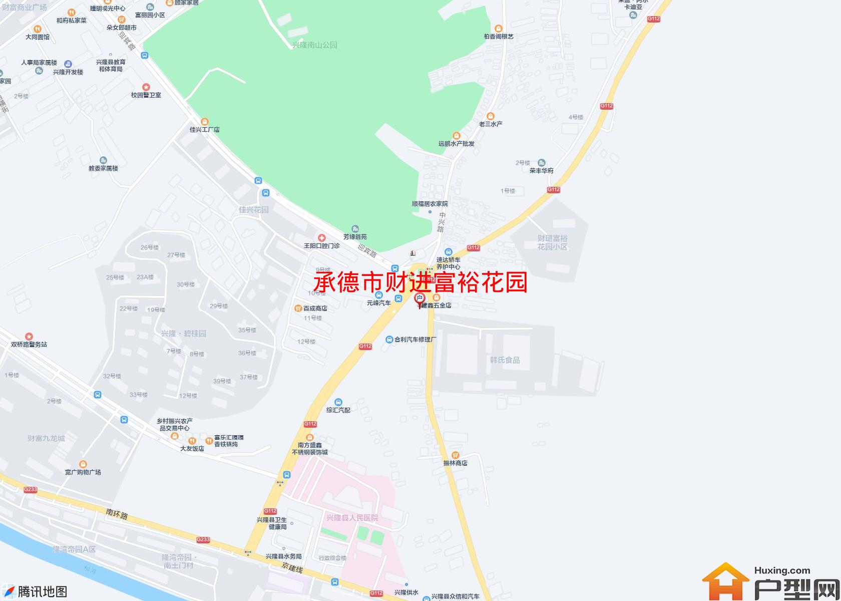 财进富裕花园小区 - 户型网