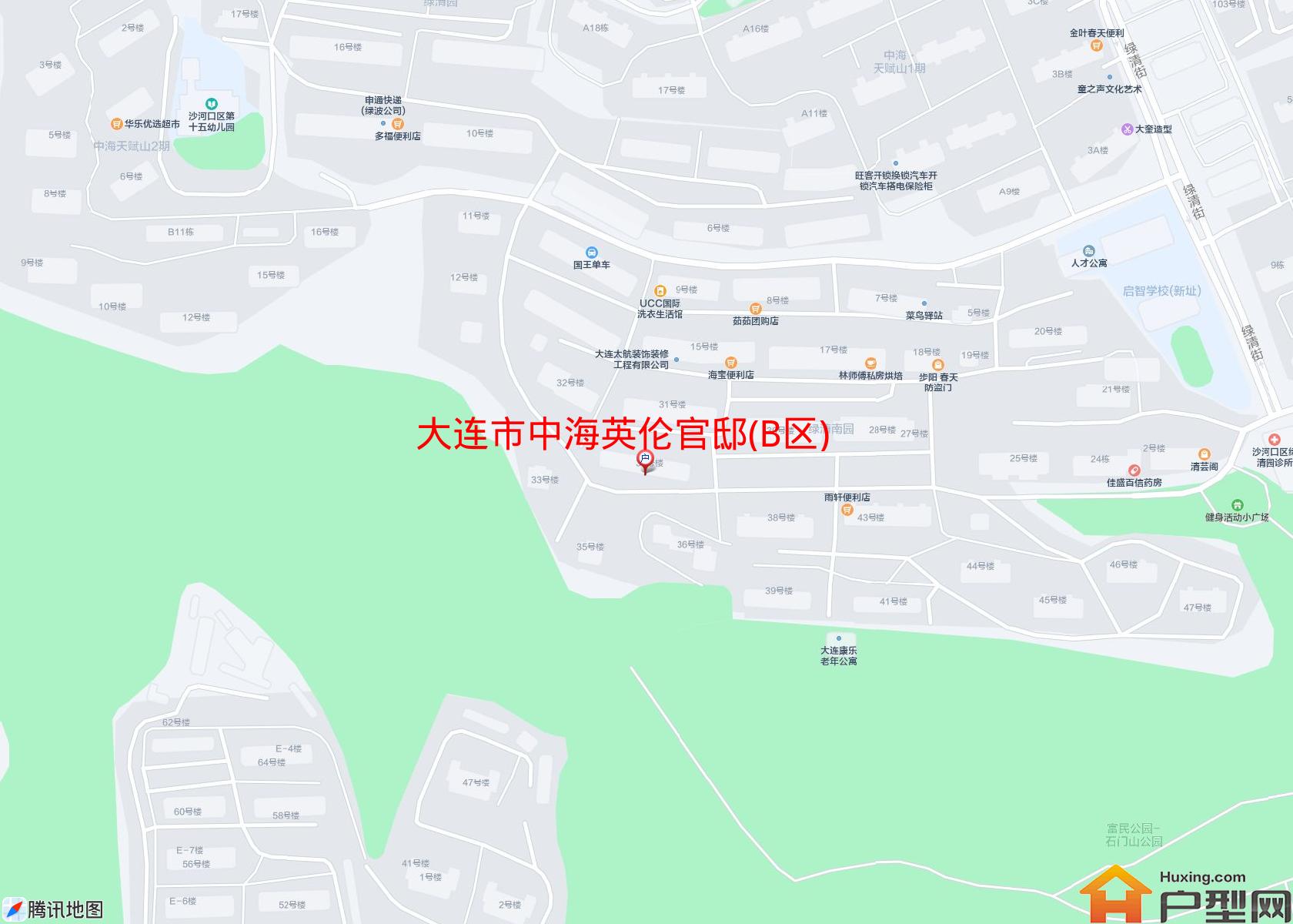 中海英伦官邸(B区)小区 - 户型网