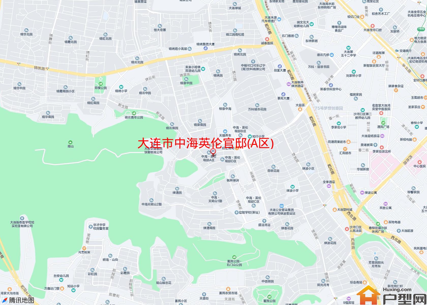 中海英伦官邸(A区)小区 - 户型网