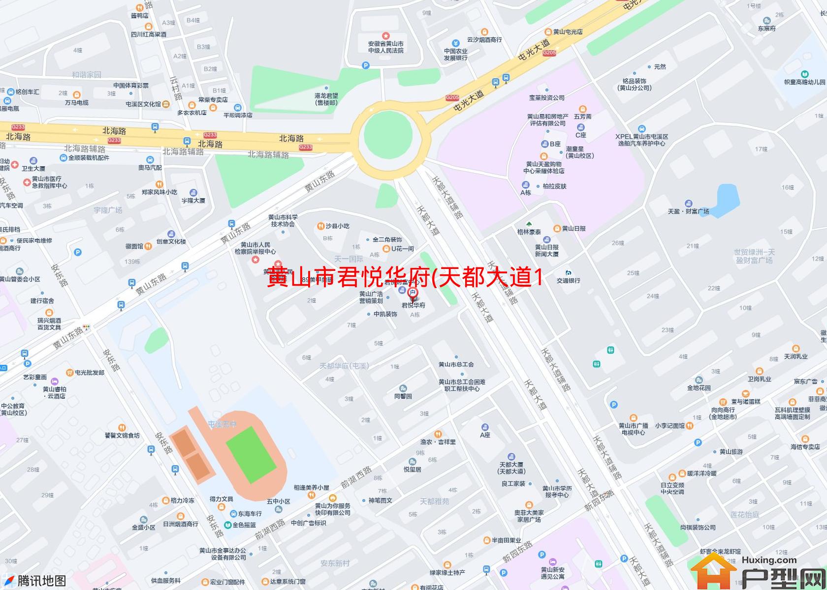 君悦华府(天都大道17号)小区 - 户型网