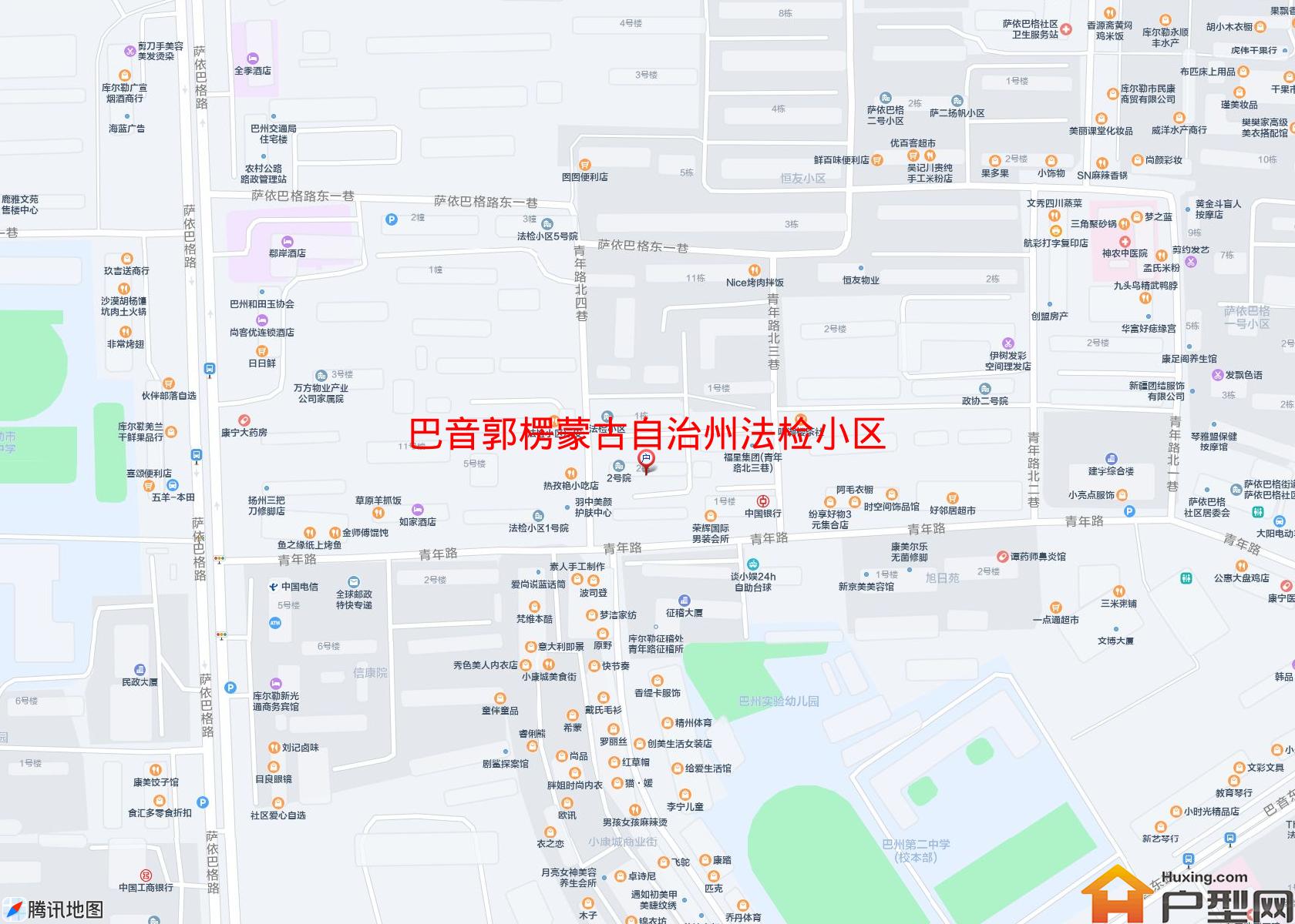法检小区2号院(青年路北四巷)小区 - 户型网