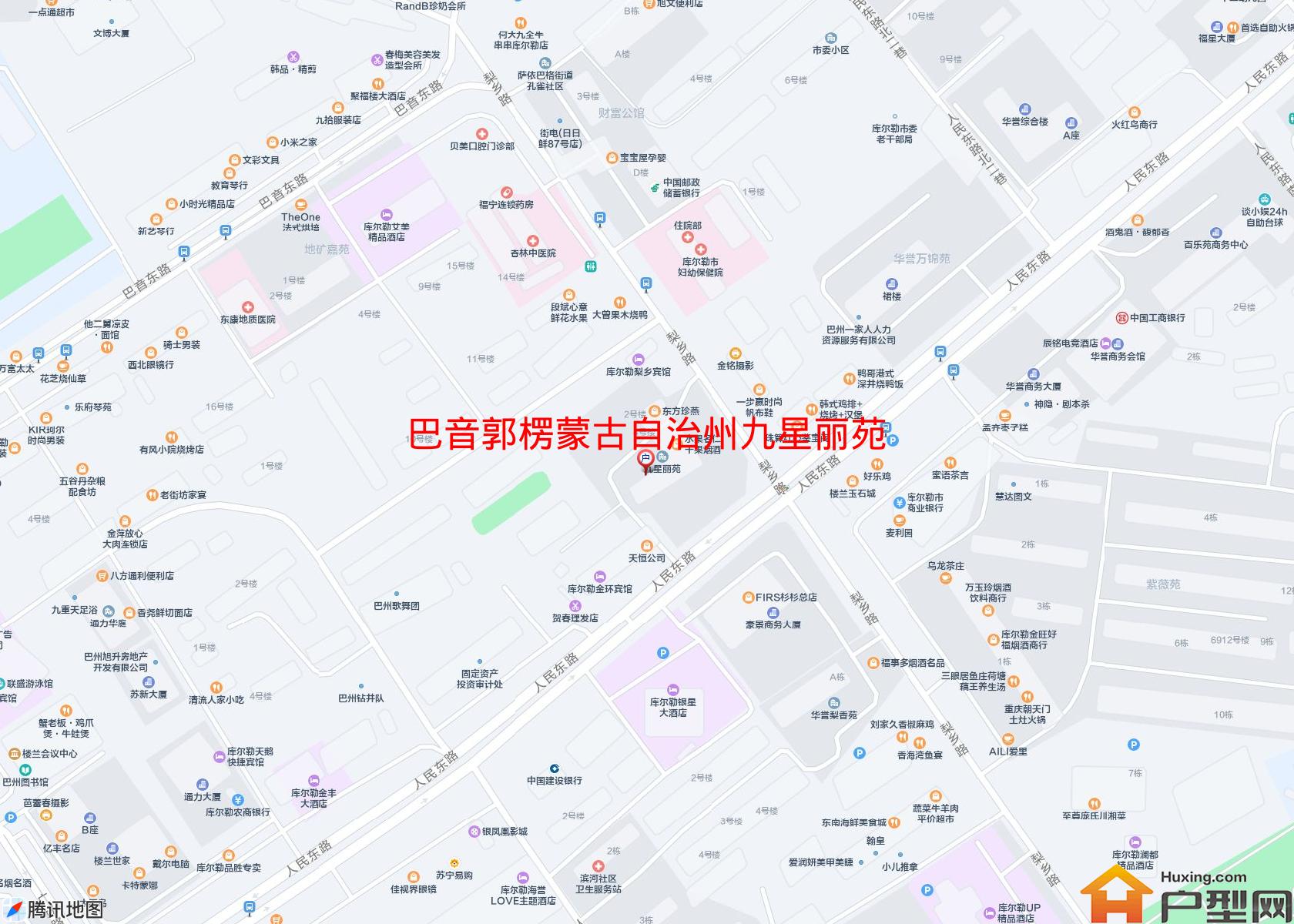九星丽苑(人民东路)小区 - 户型网
