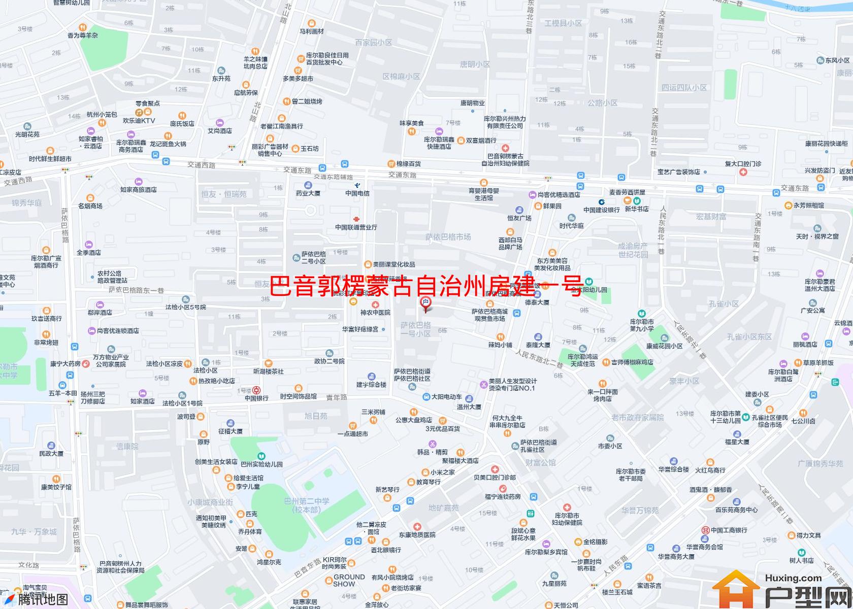 房建一号小区(北山路5号)小区 - 户型网