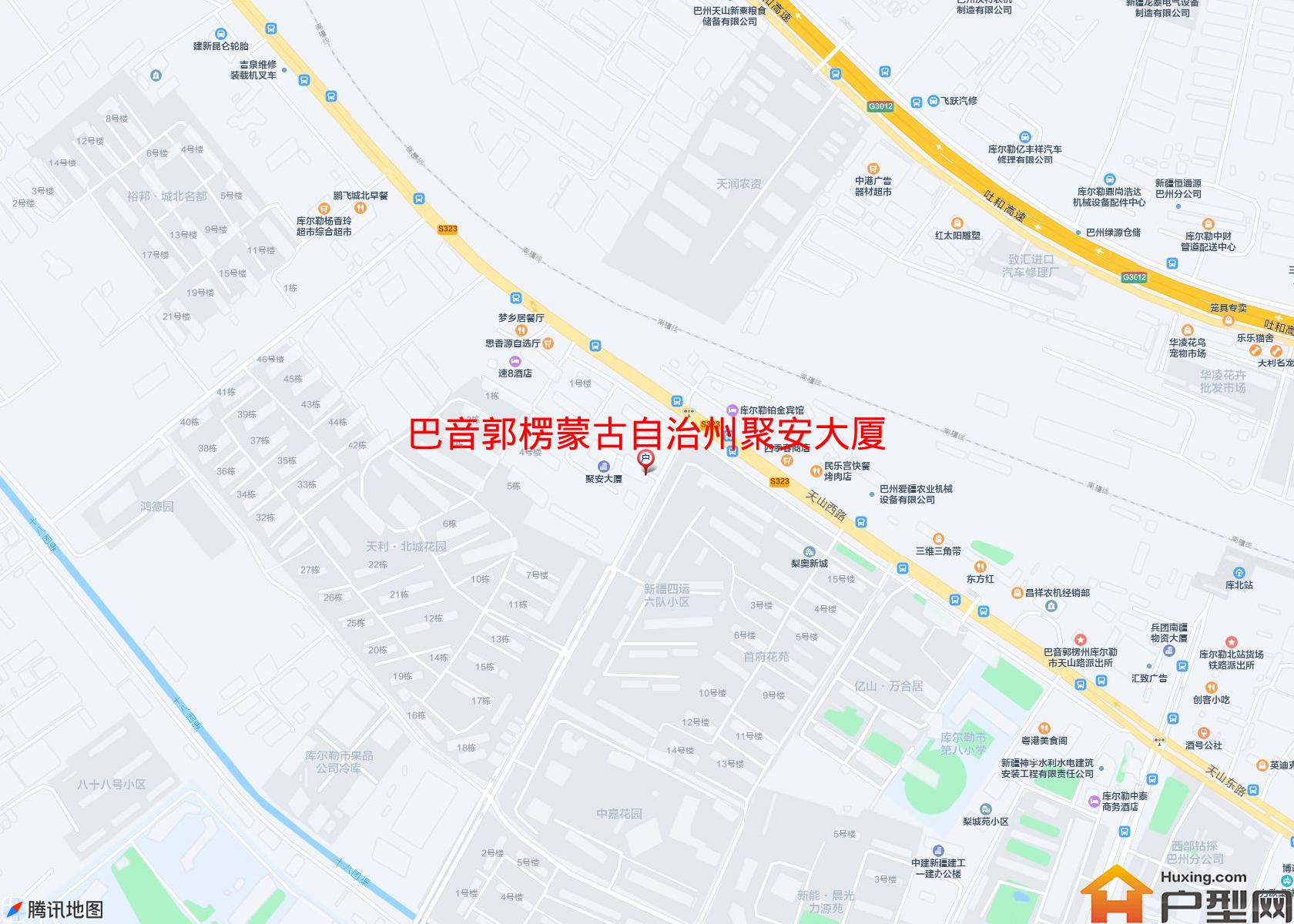 聚安大厦(吐和高速)小区 - 户型网