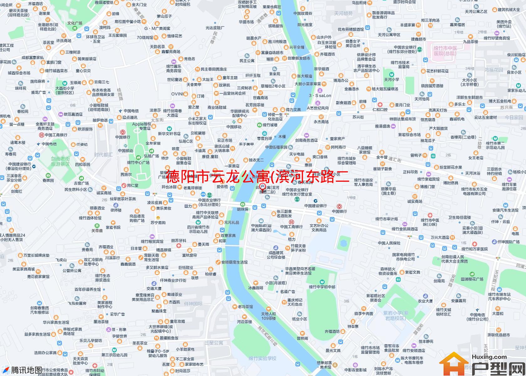 云龙公寓(滨河东路二段261号)小区 - 户型网