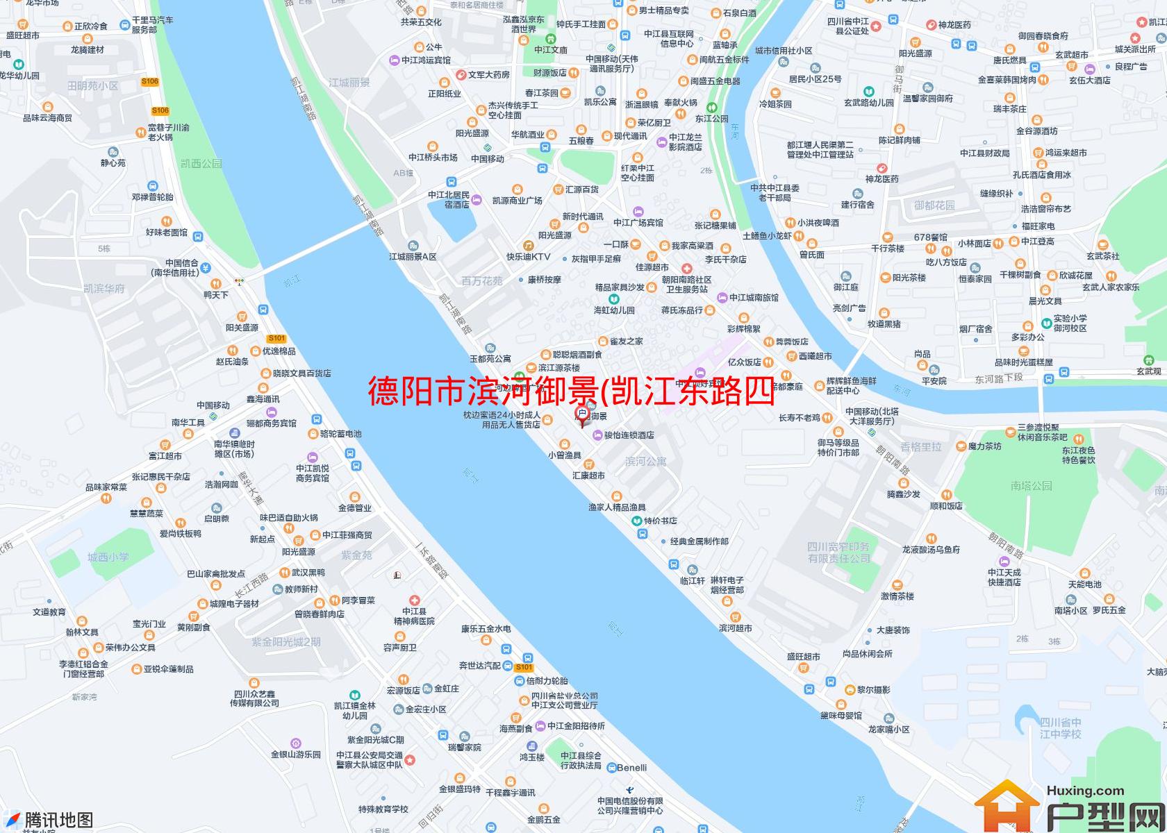 滨河御景(凯江东路四段2084号)小区 - 户型网