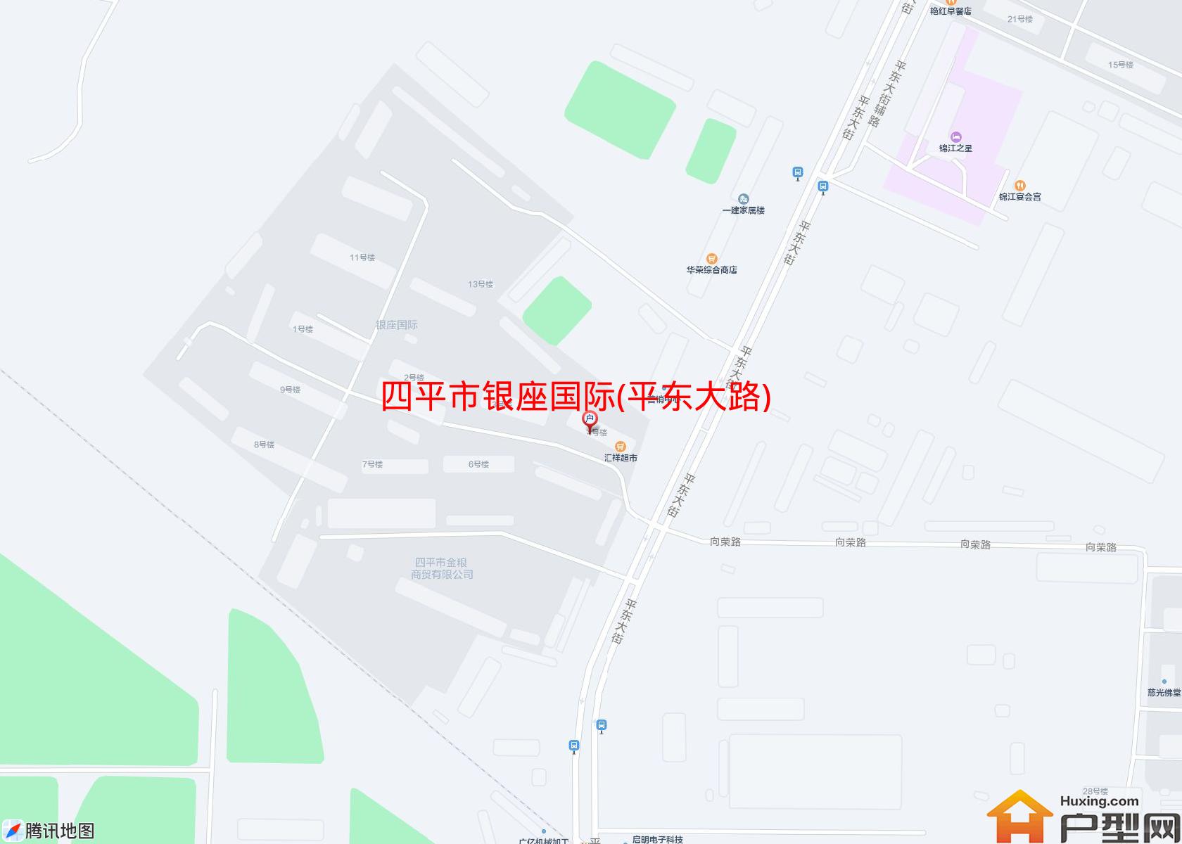 银座国际(平东大路)小区 - 户型网