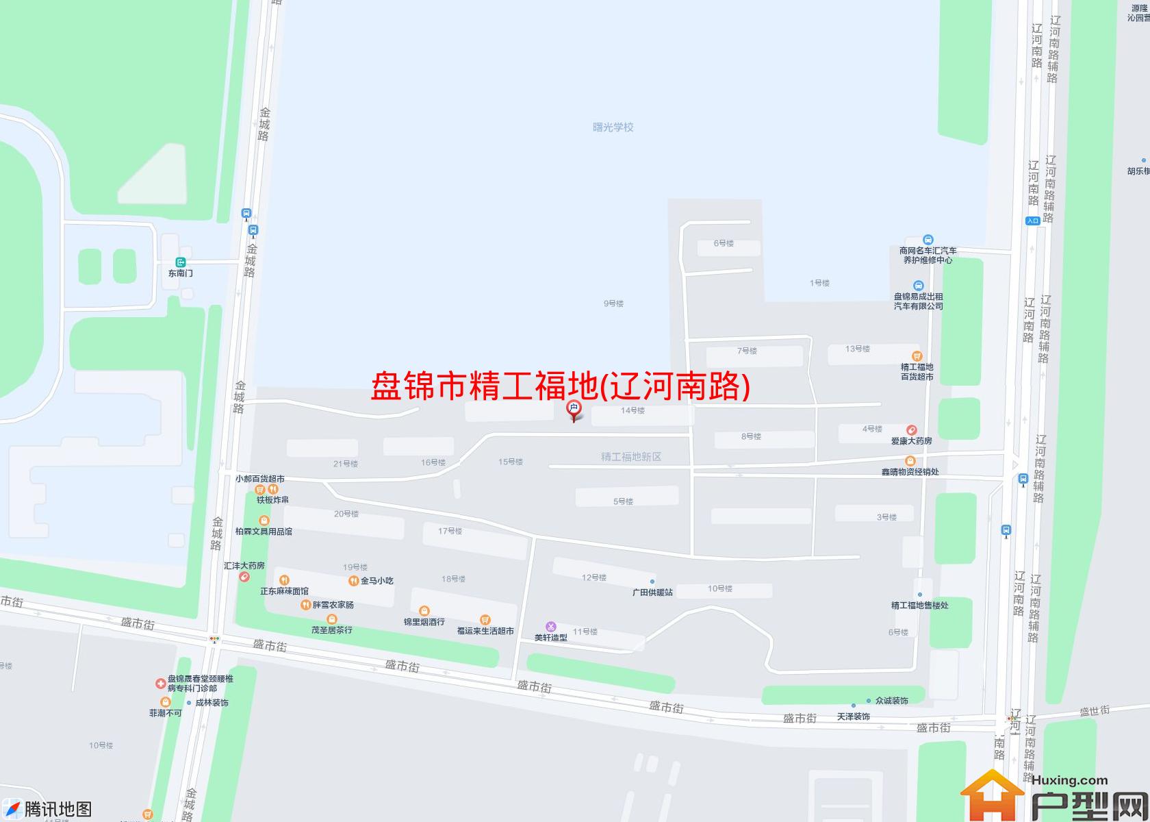 精工福地(辽河南路)小区 - 户型网