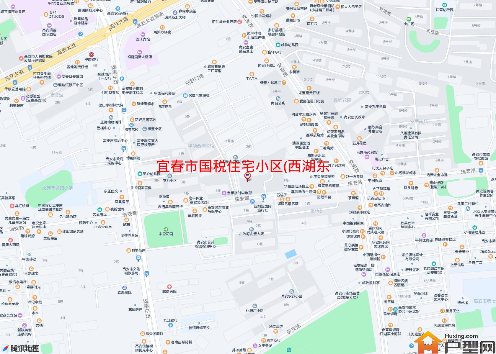 国税住宅小区(西湖东路166号)小区 - 户型网