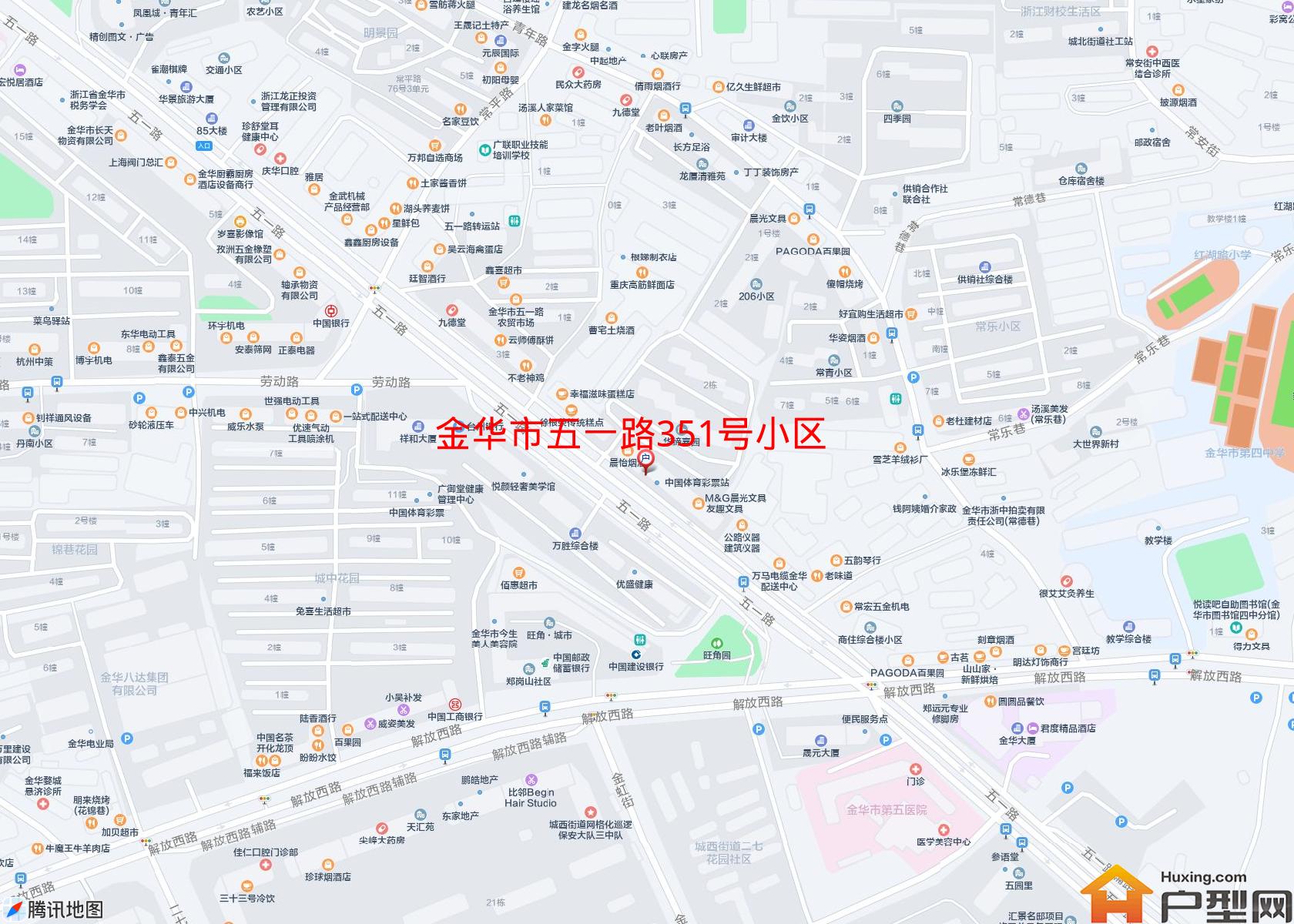 五一路351号小区小区 - 户型网