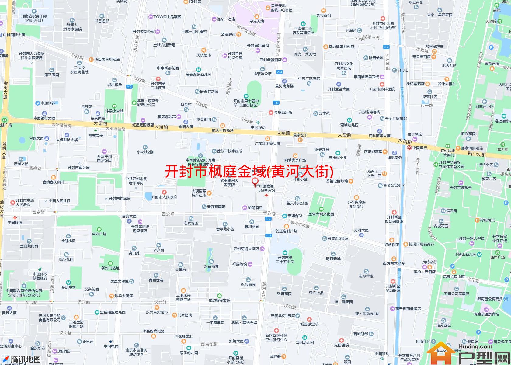 枫庭金域(黄河大街)小区 - 户型网