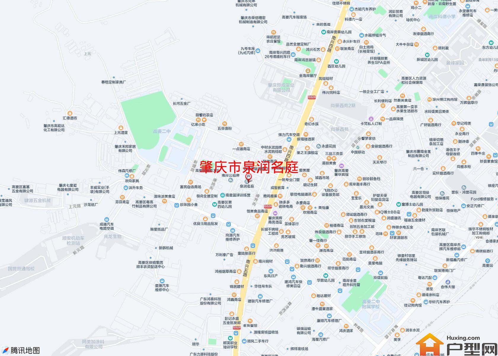 泉润名庭小区 - 户型网